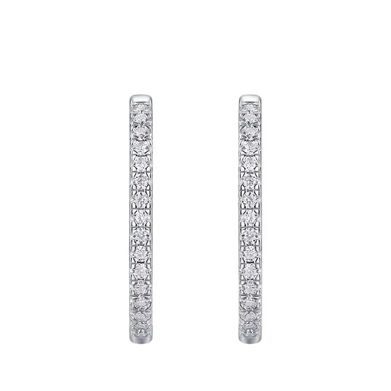 NEVE Timeless Radiant Hoop Earrings