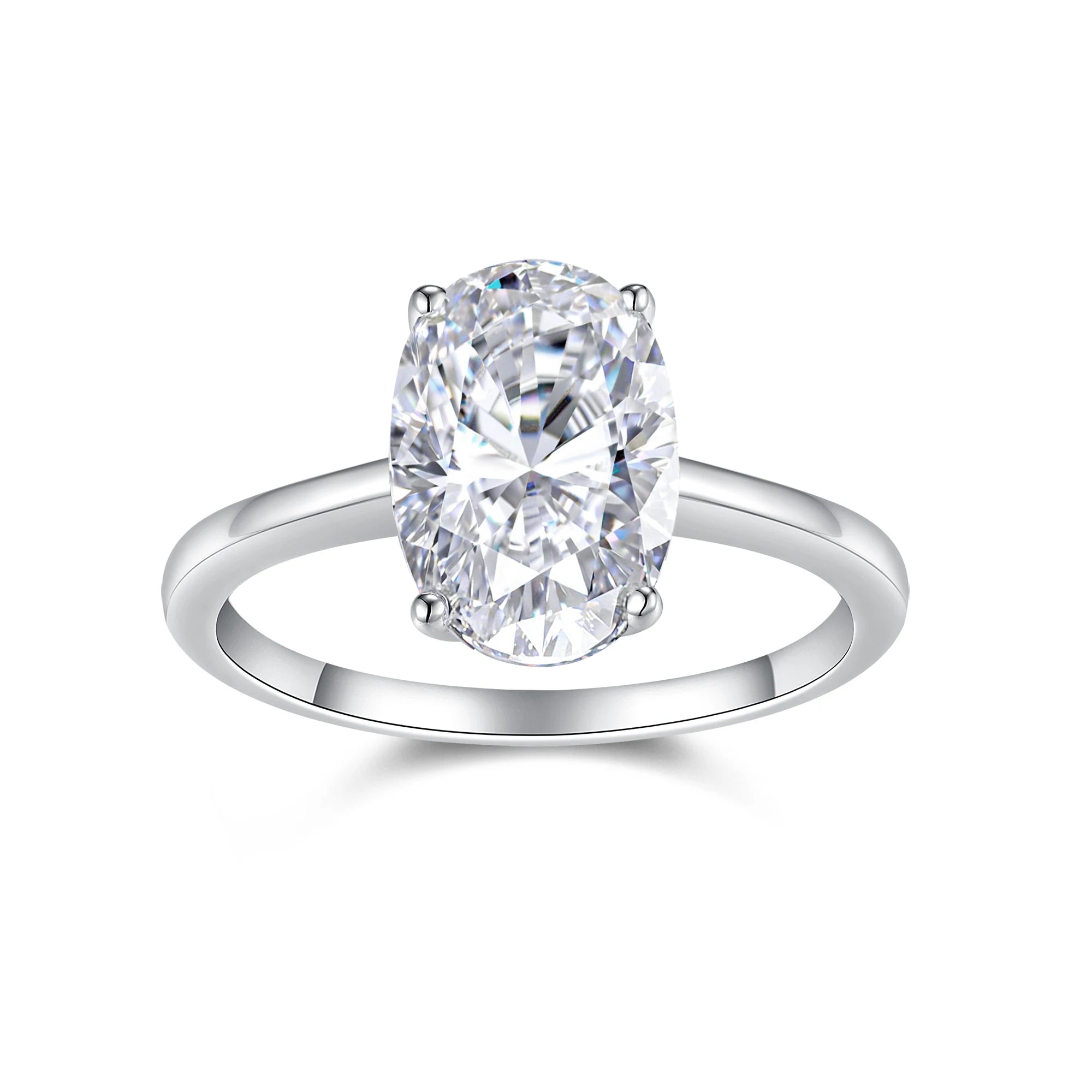 NEVE 3ct Luxury Large Oval Cut Solitaire