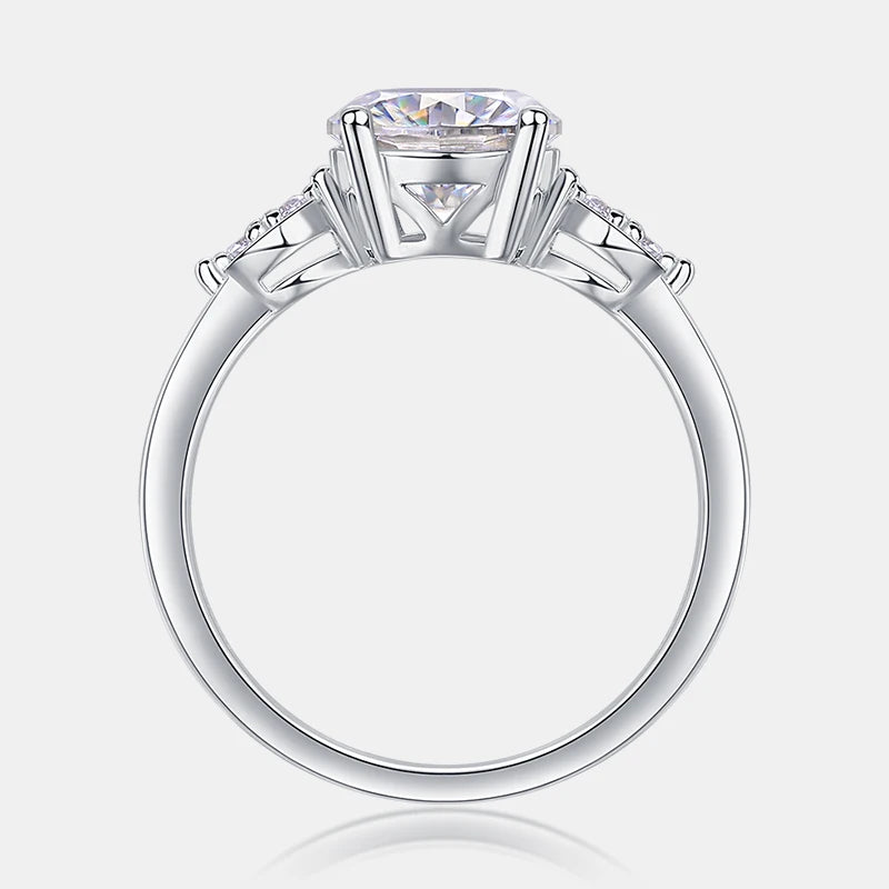 NEVE 2ct Rond Taille Radiant Muse