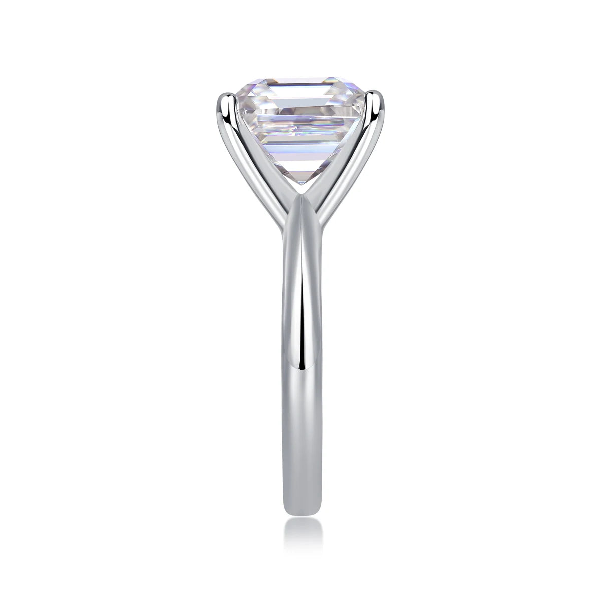 NEVE 5ct Asscher Cut Regal Reflection