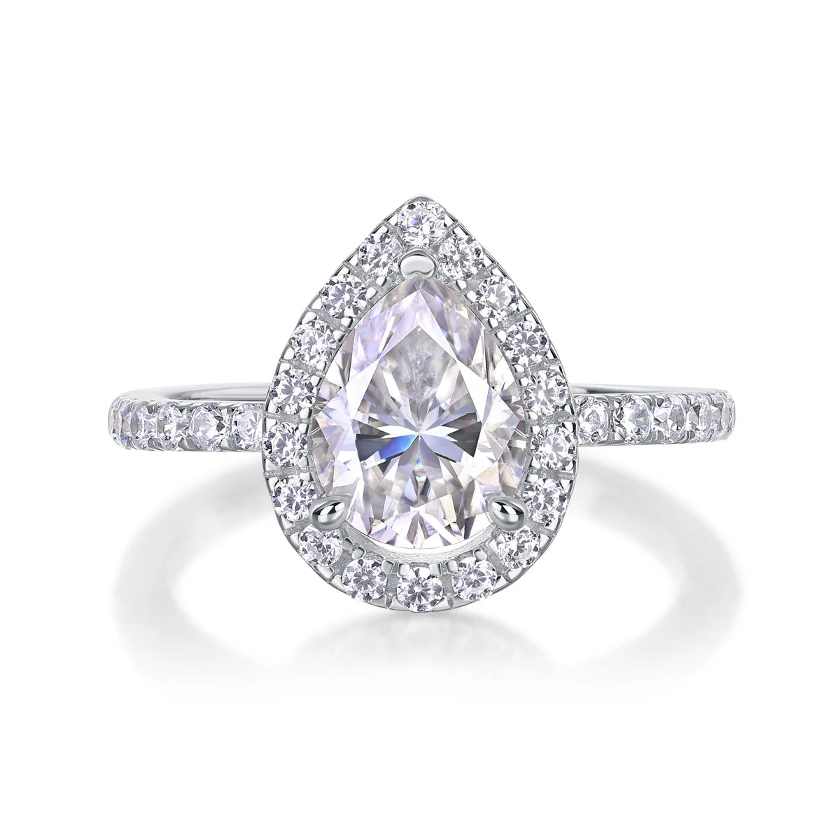 NEVE 1.5ct Pear Cut Dewdrop Serenade