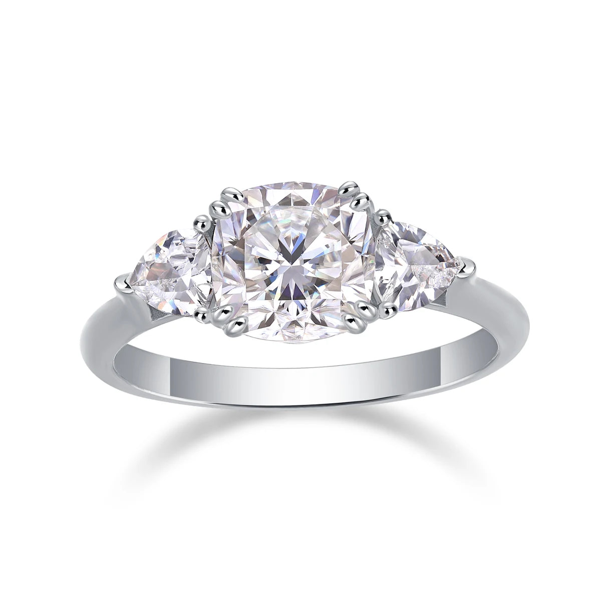 NEVE 2ct Emerald Cut Timeless Luxe Trio