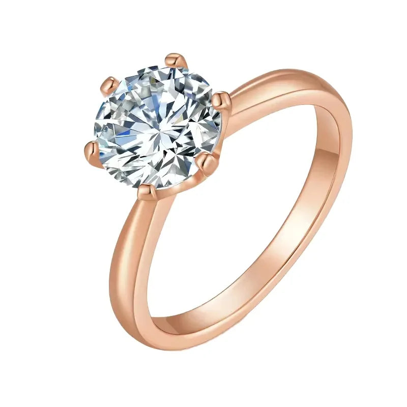 Solitaire classique NEVE 0,5 ct, taille ronde