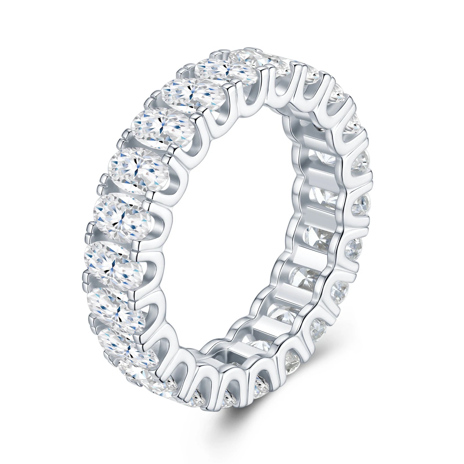 NEVE Oval Brilliance Eternity Band