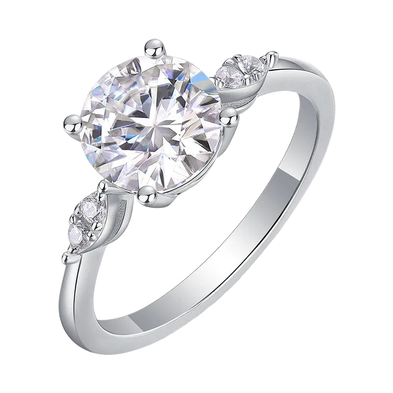 NEVE 2ct Rond Taille Radiant Muse