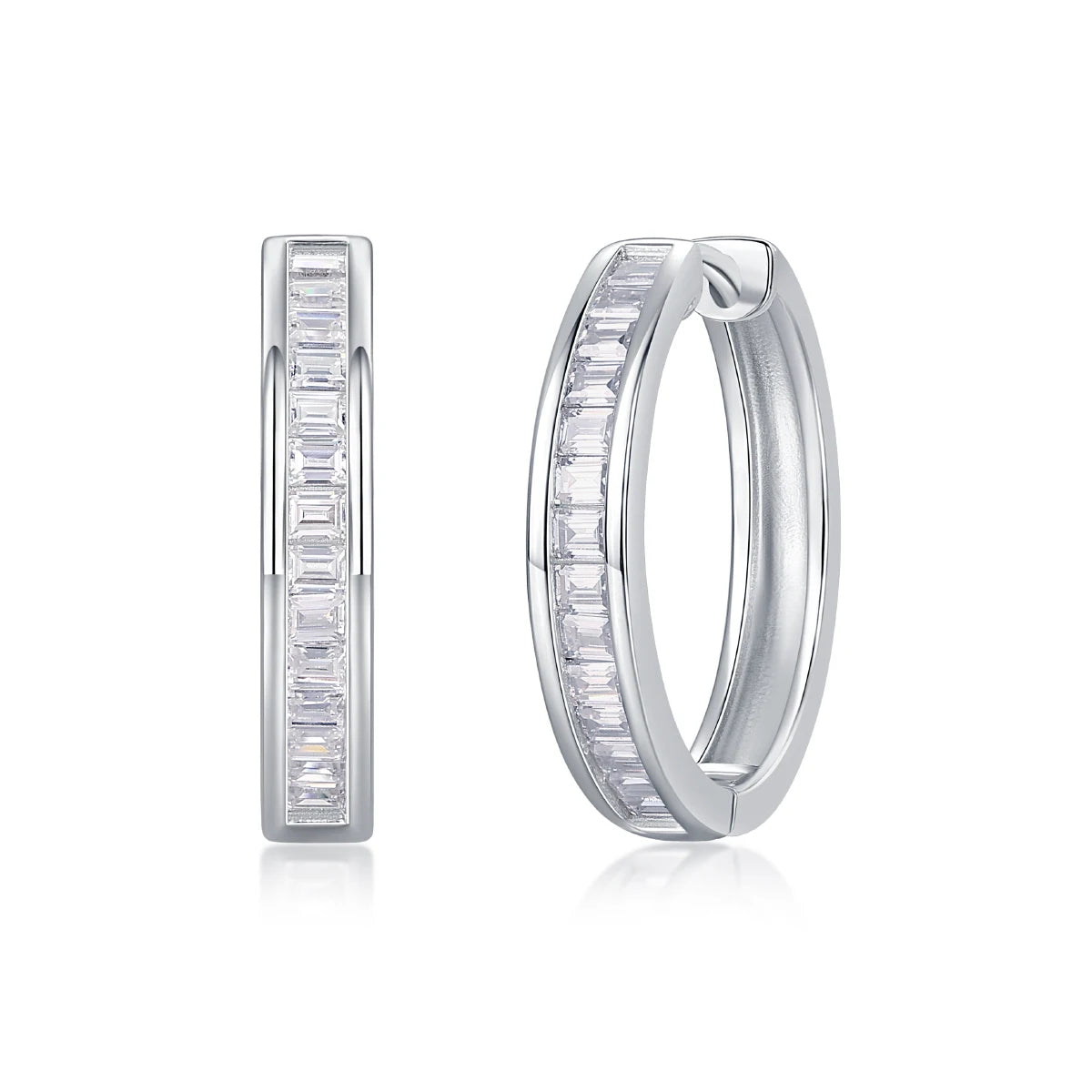 Créoles NEVE Urban Clarity Emerald