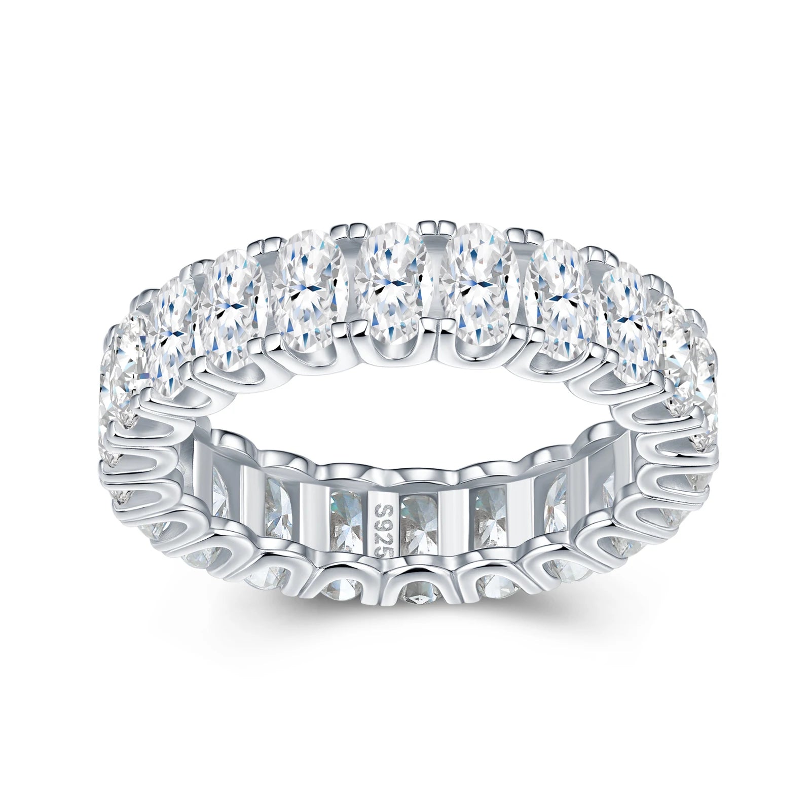 NEVE Oval Brilliance Eternity Band
