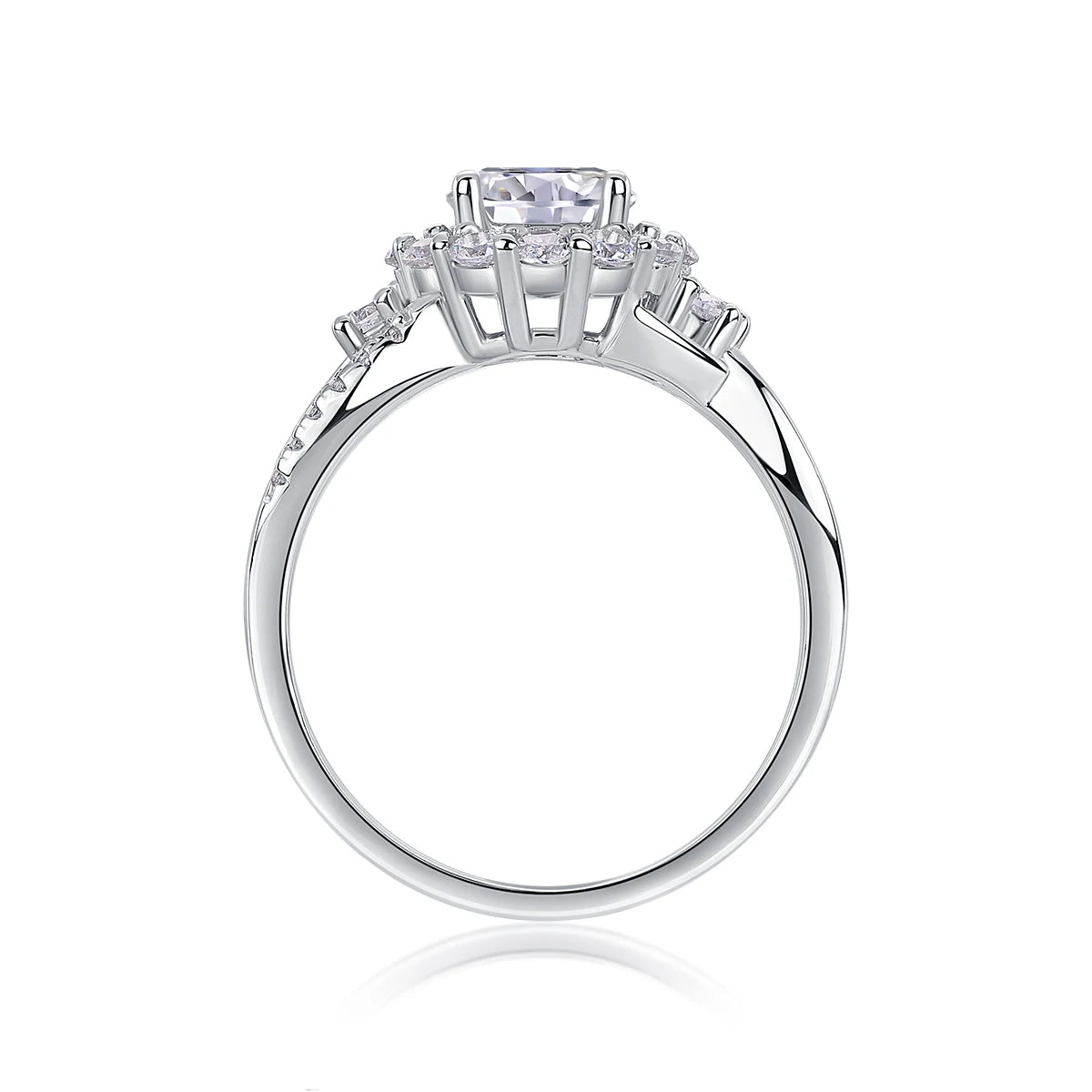 NEVE 1ct Round Cut Antique Echo