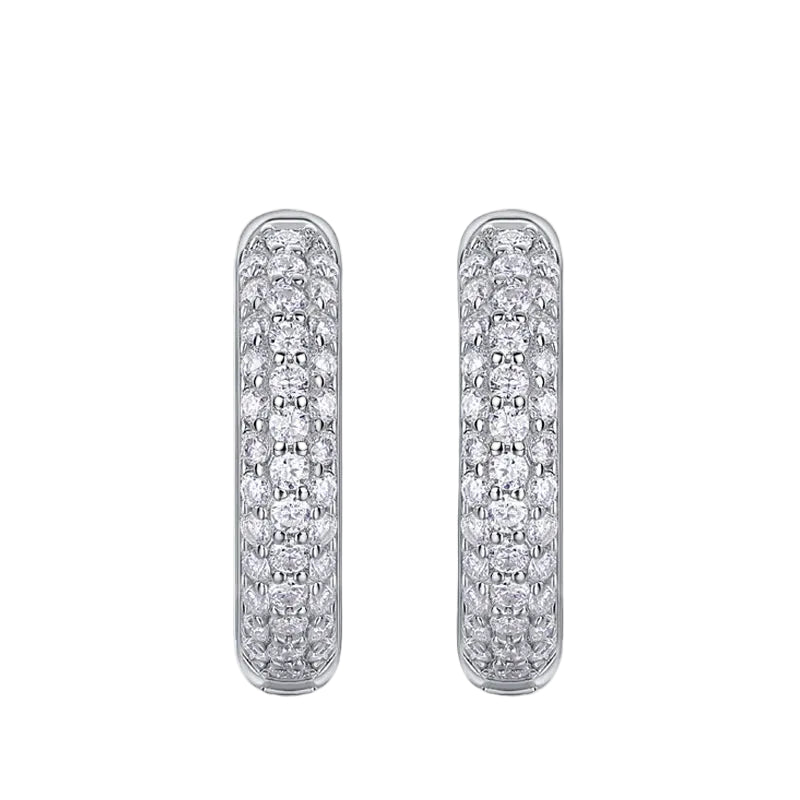 NEVE Ethereal Dual Row Hoops