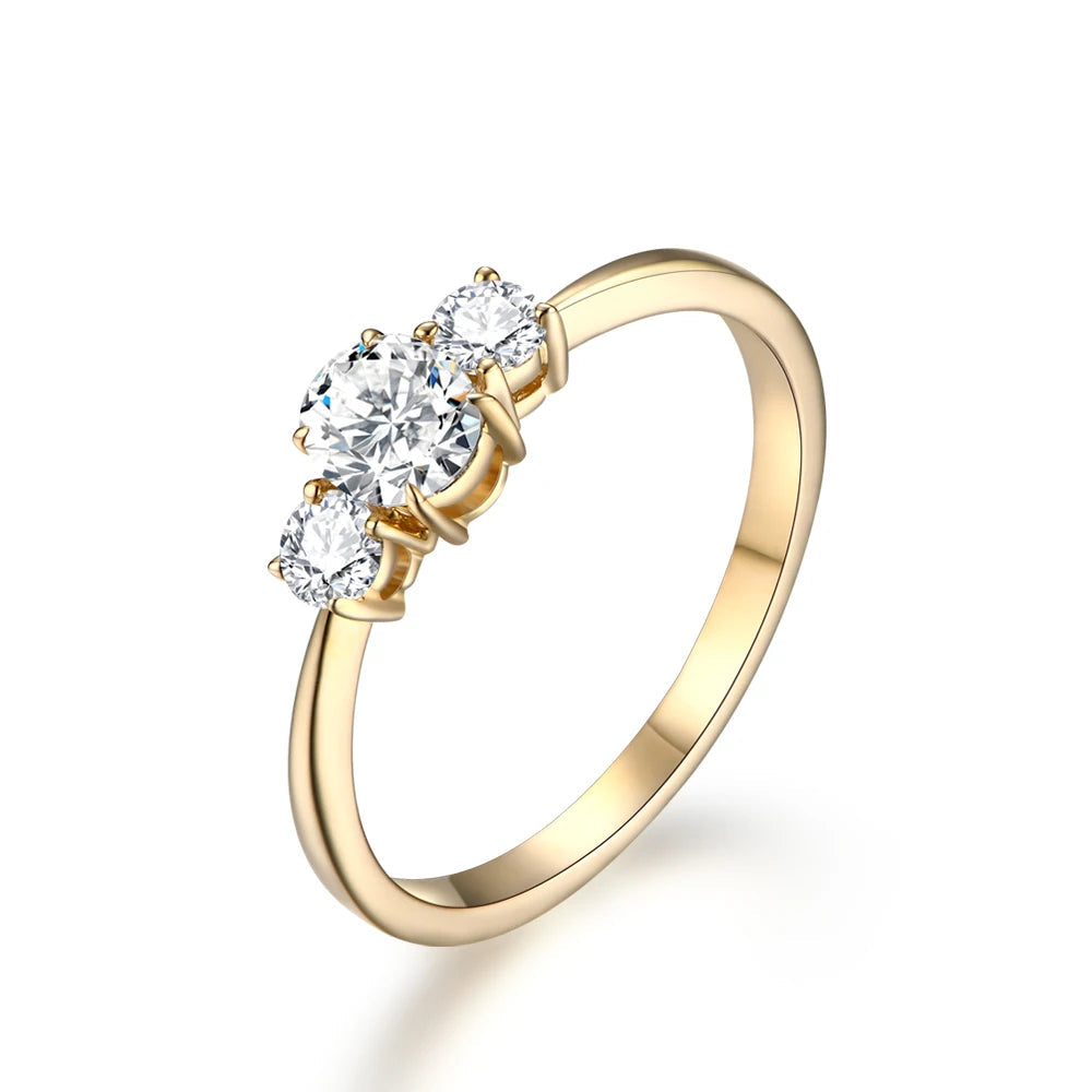 NEVE 1.5ct Radiant Oval Trilogy Ring