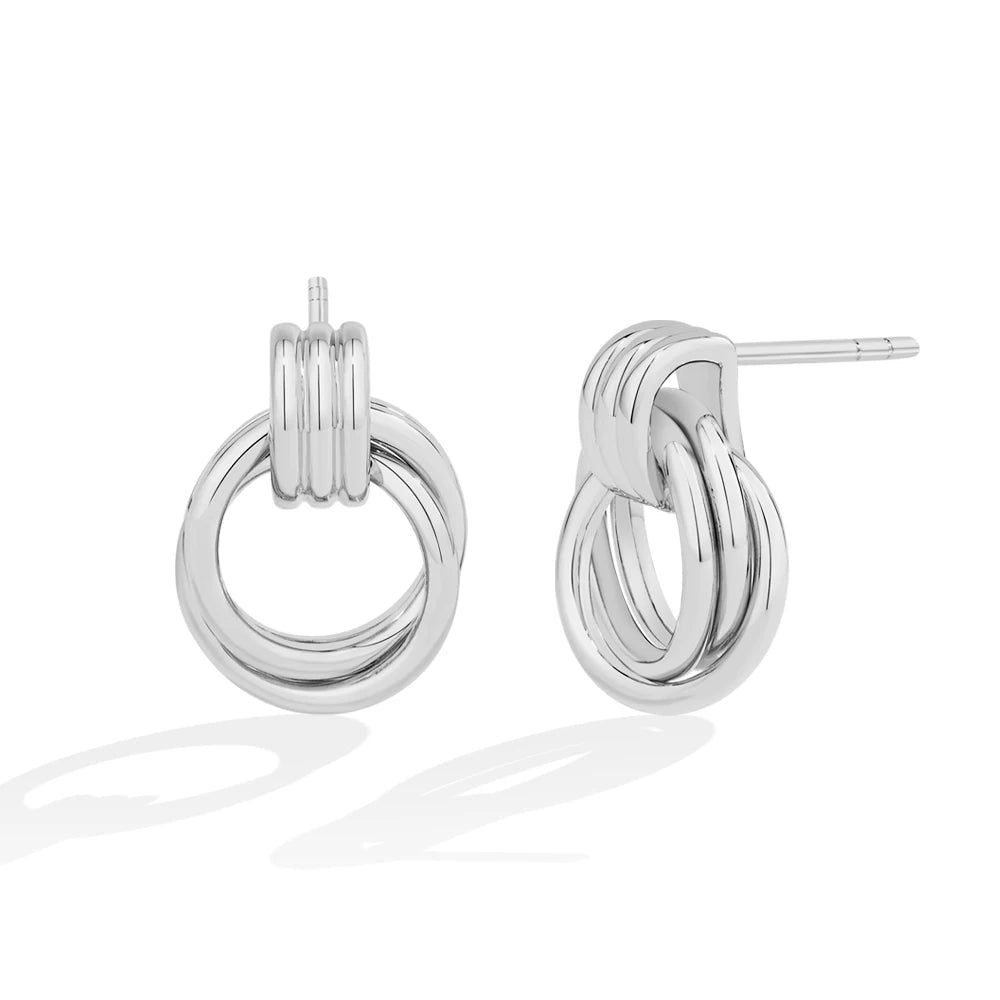 NEVE Vintage Double Hoop Radiant Earrings