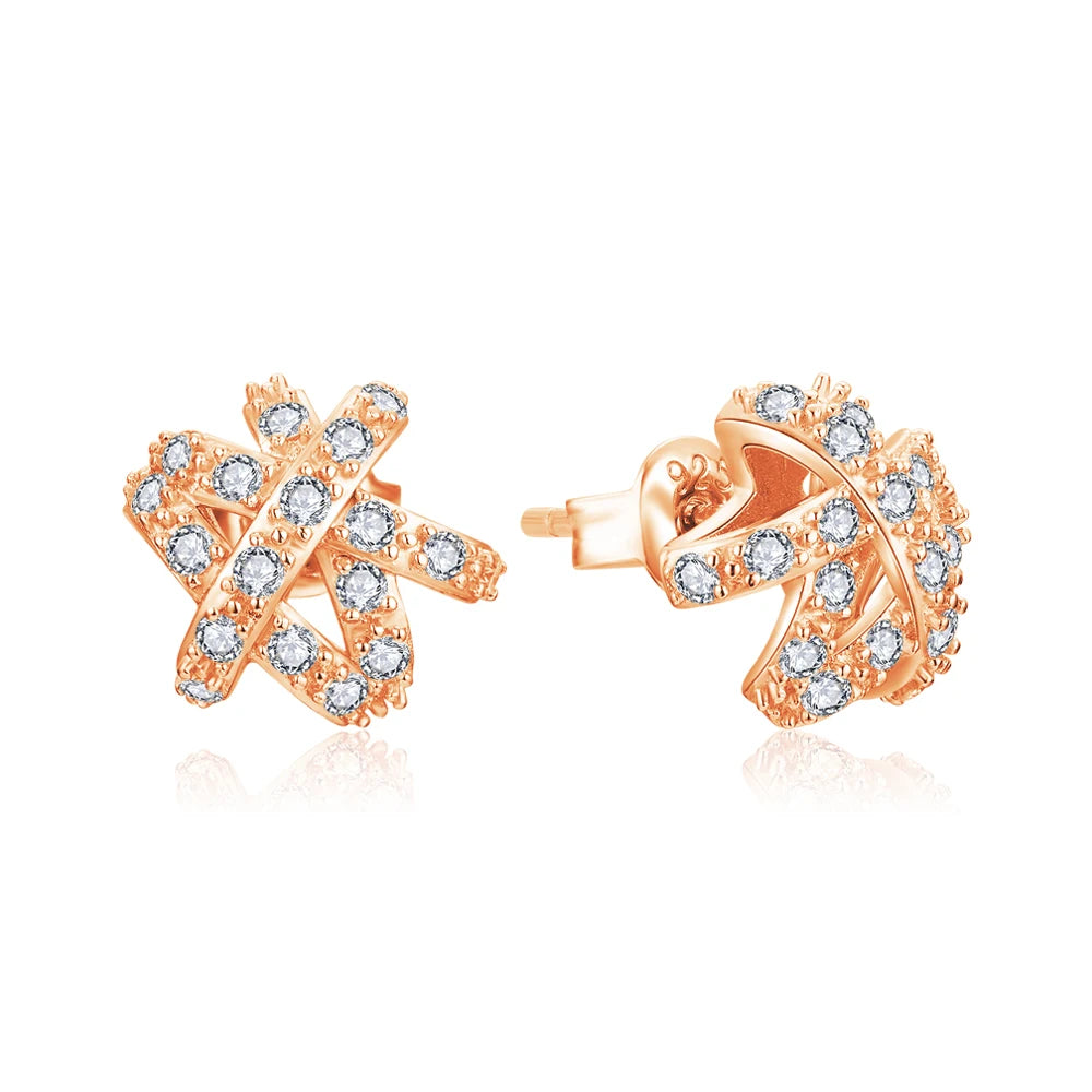 NEVE Petite Floral Radiant Stud Earrings
