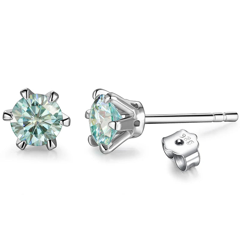 NEVE Classic 6-Prong Solitaire Stud Earrings (2.0ctw)