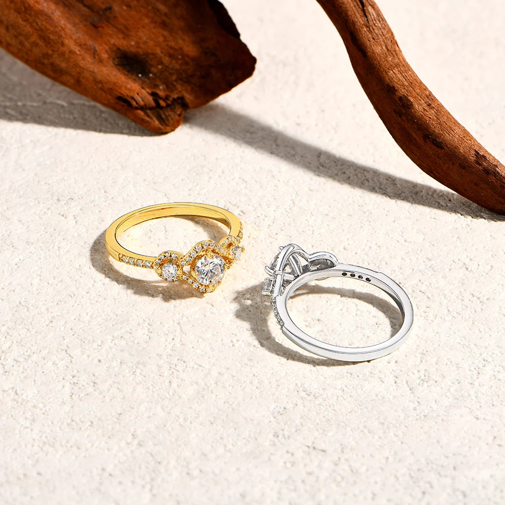 NEVE 0.5ct Petite Trilogy Round Ring