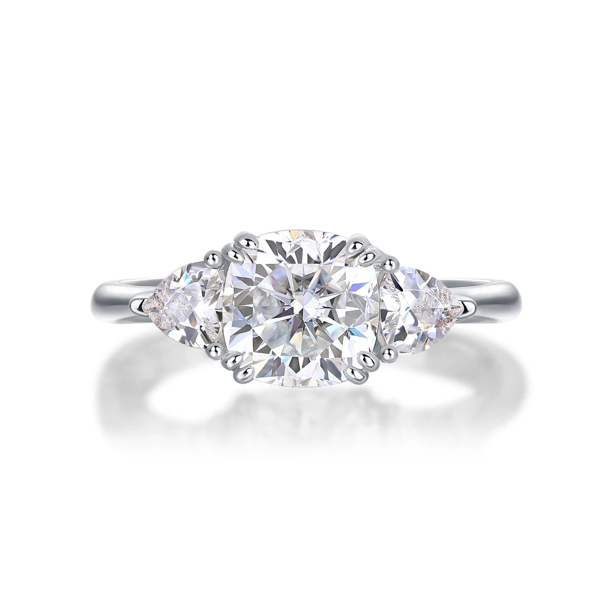 NEVE 2ct Emerald Cut Timeless Luxe Trio