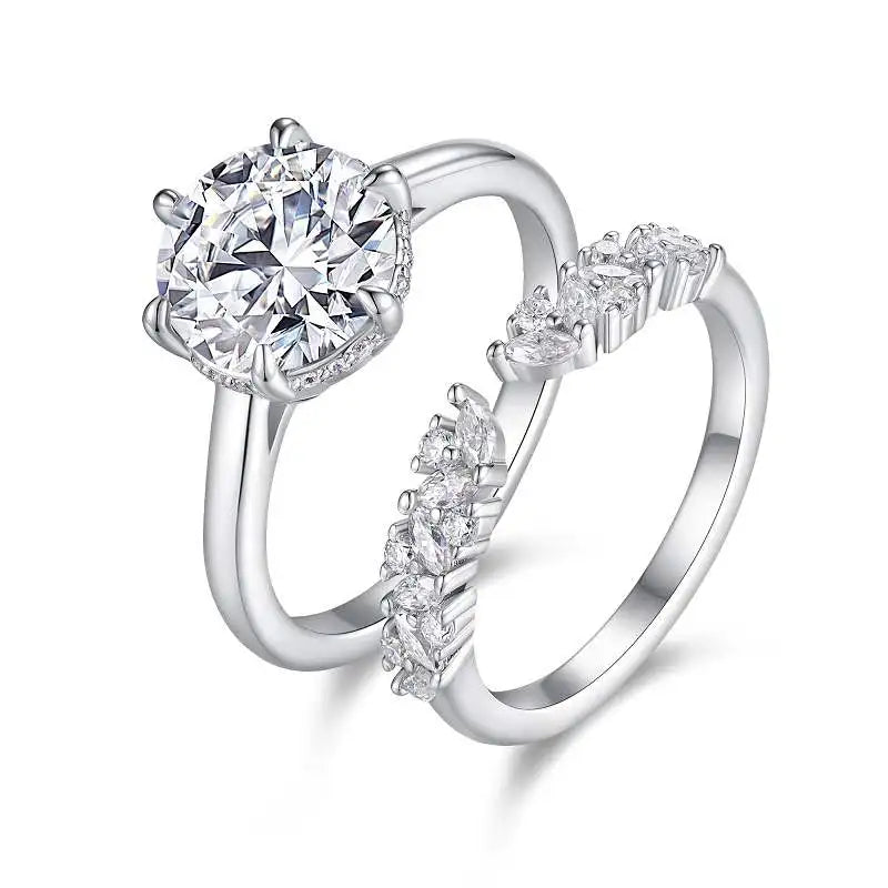 NEVE Signature Moissanite Ring Sets