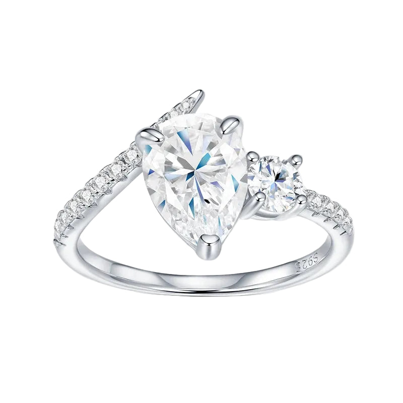 NEVE 2ct Pear Cut Seraphic Tiara