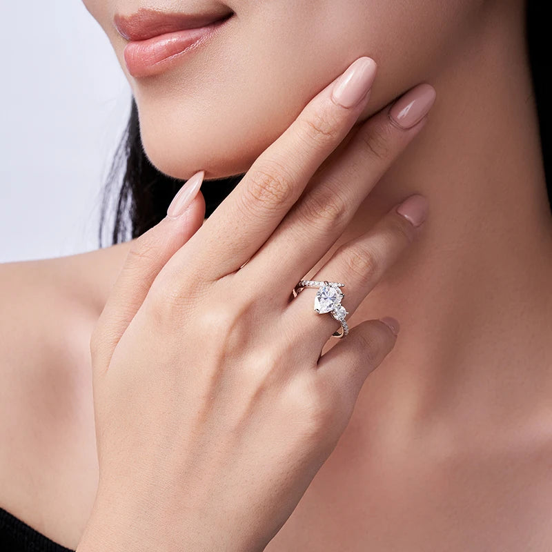 NEVE 2ct Pear Cut Seraphic Tiara