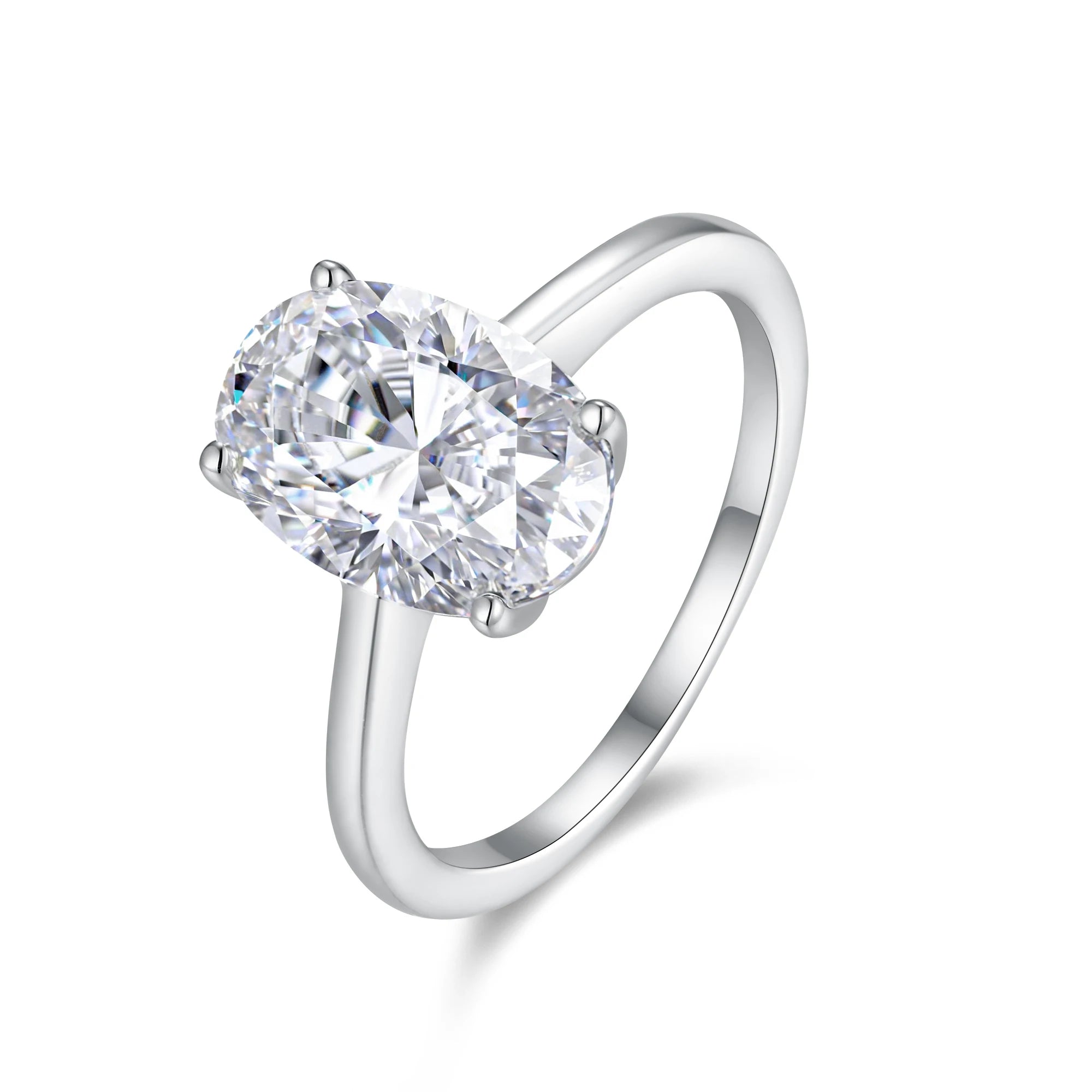 NEVE 3ct Luxury Large Oval Cut Solitaire