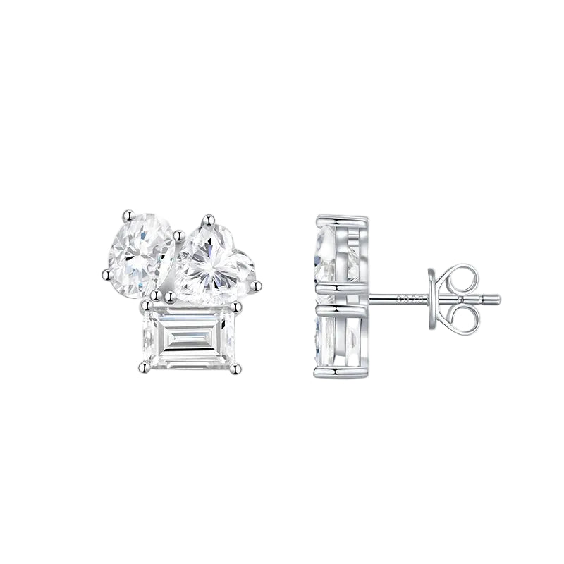 NEVE Ethereal Triple Harmony Studs