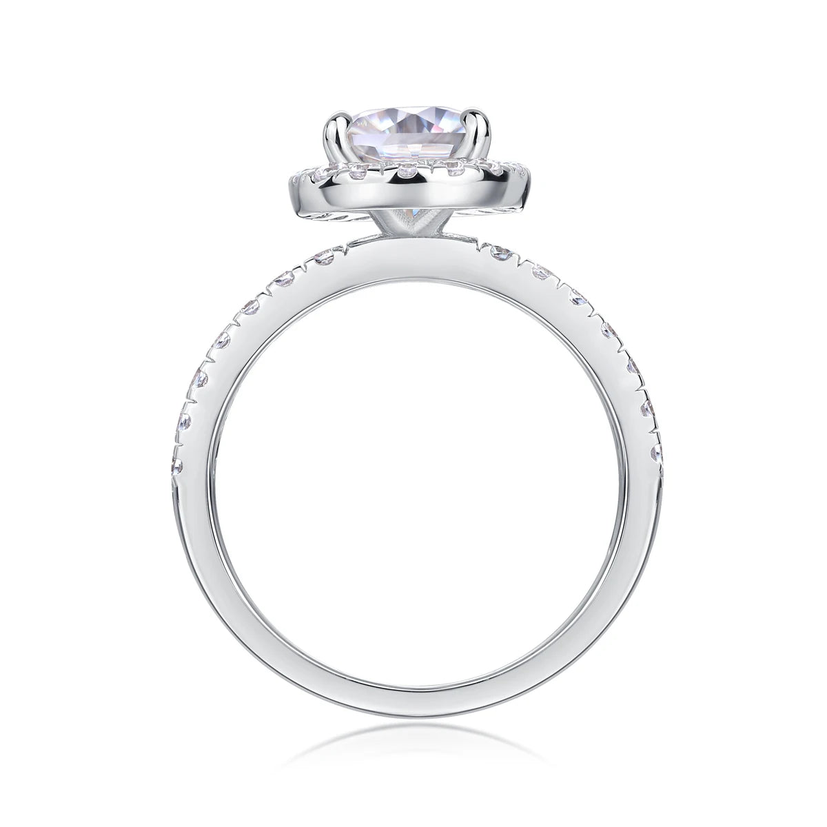 NEVE 1.5ct Pear Cut Dewdrop Serenade
