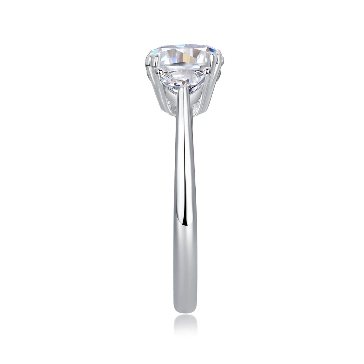 NEVE 2ct Emerald Cut Timeless Luxe Trio