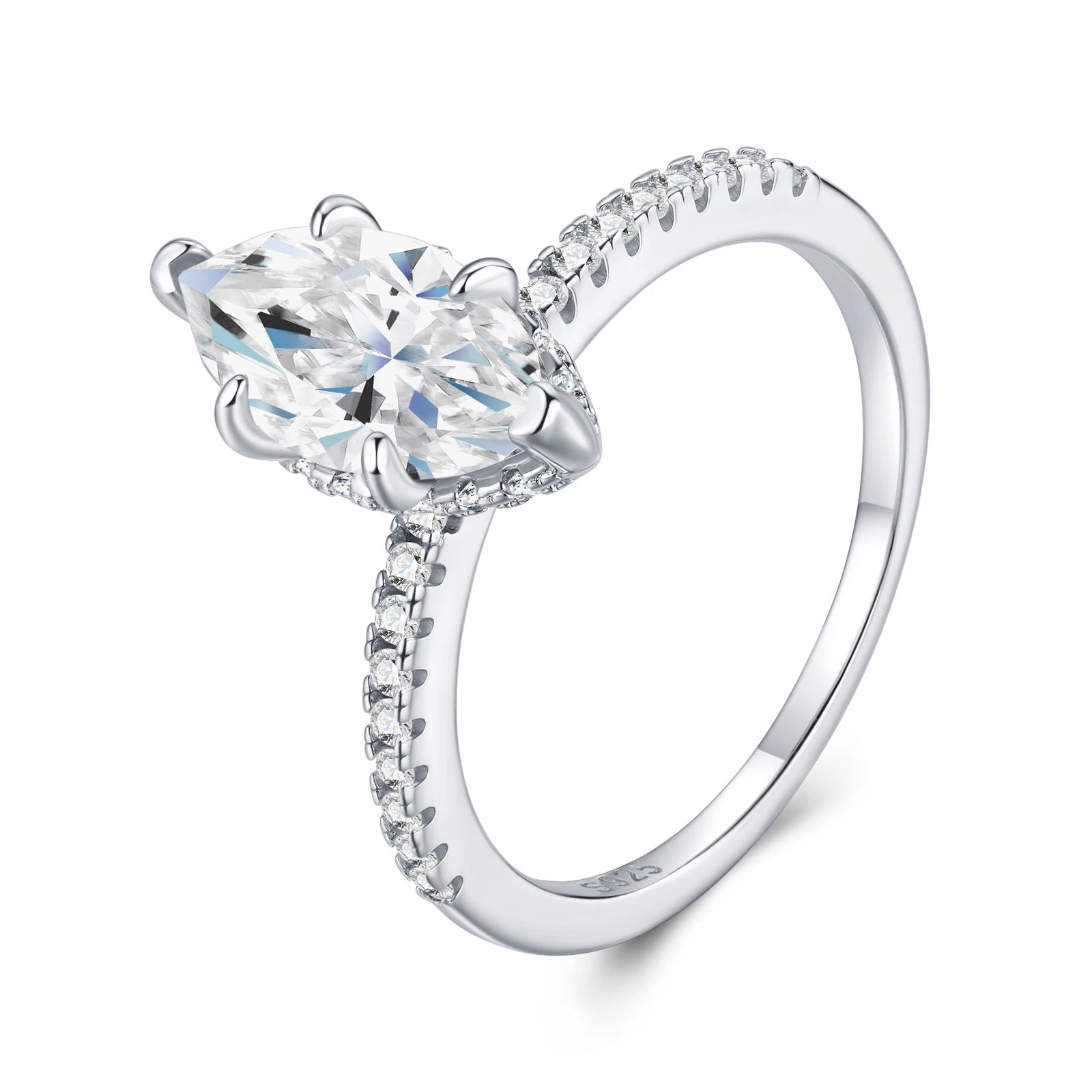 NEVE 2ct Marquise Cut Ethereal Point