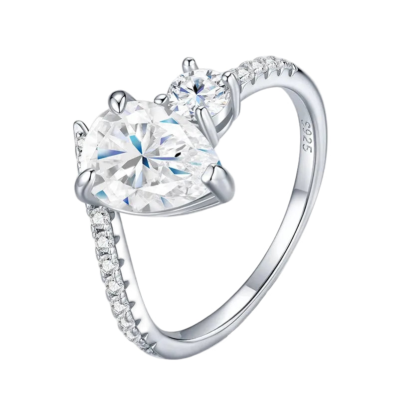 NEVE 2ct Pear Cut Seraphic Tiara