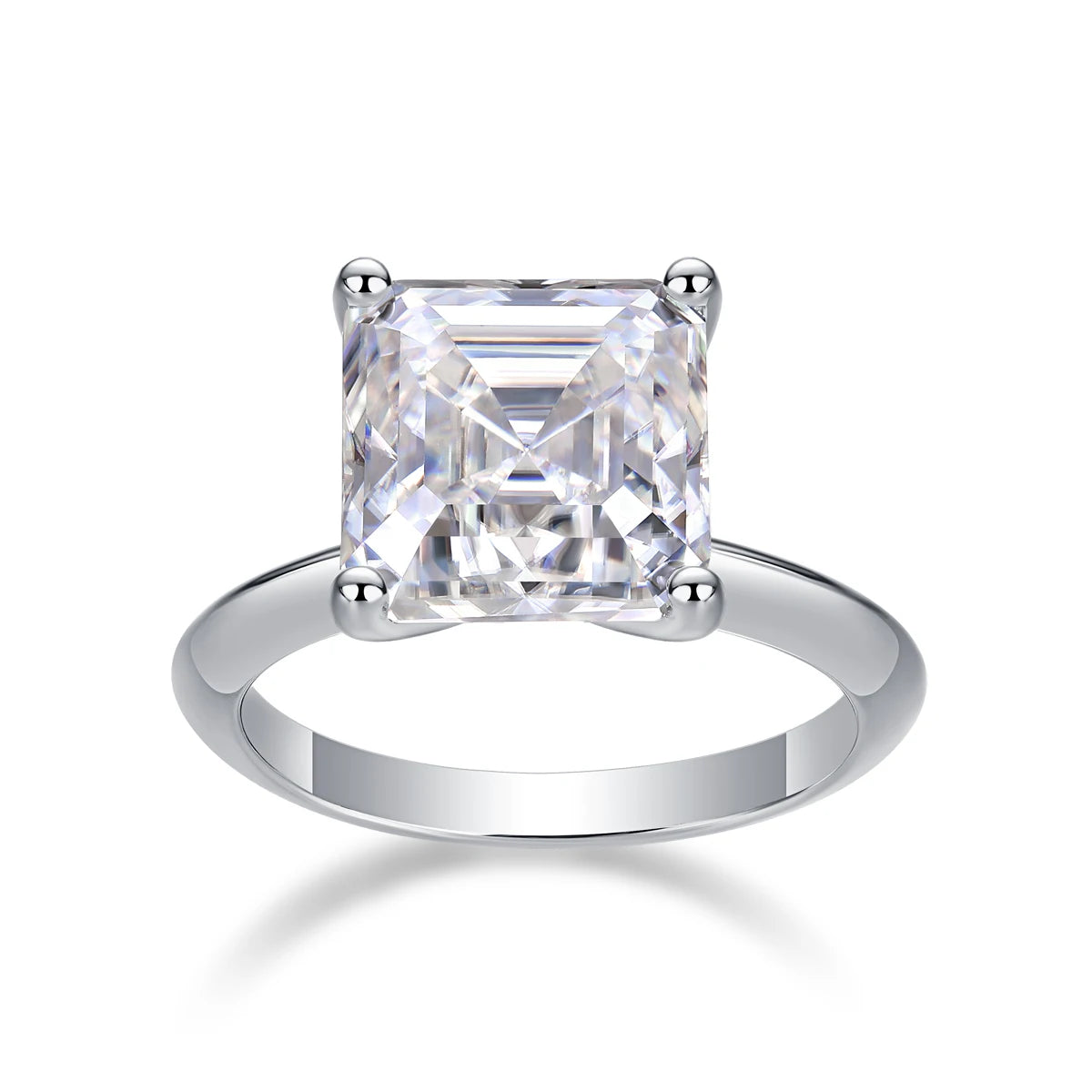 NEVE 5ct Asscher Cut Regal Reflection