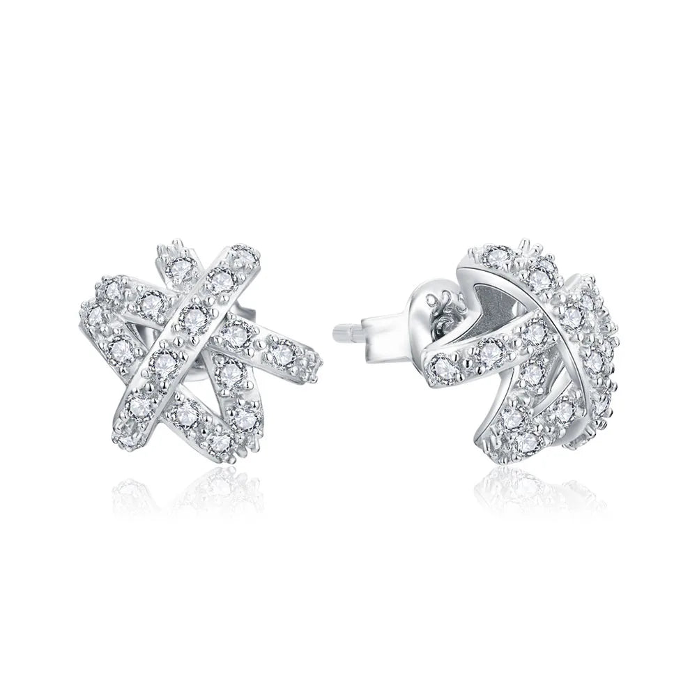 NEVE Petite Floral Radiant Stud Earrings