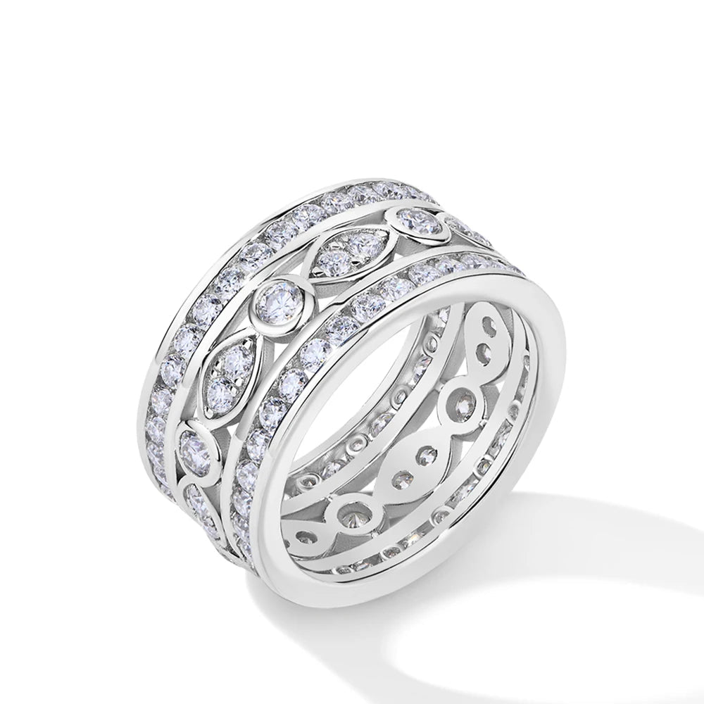 NEVE 1.5ct Sparkle Eternity Travel Band