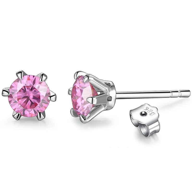 NEVE Classic 6-Prong Solitaire Stud Earrings (2.0ctw)